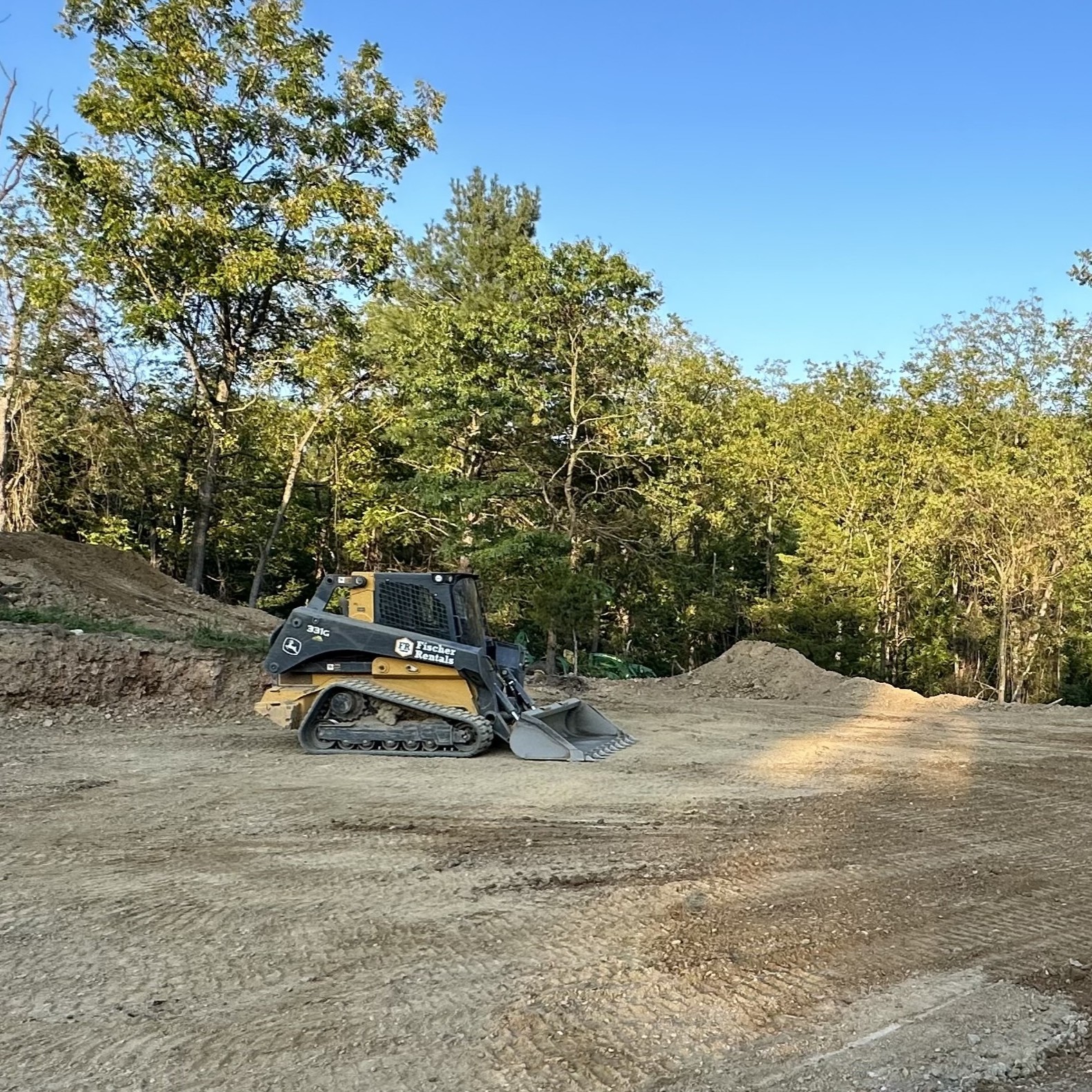 Skid Loader on a worksite
